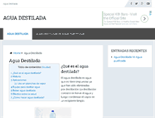 Tablet Screenshot of agua-destilada.net